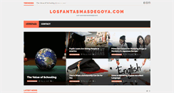 Desktop Screenshot of losfantasmasdegoya.com